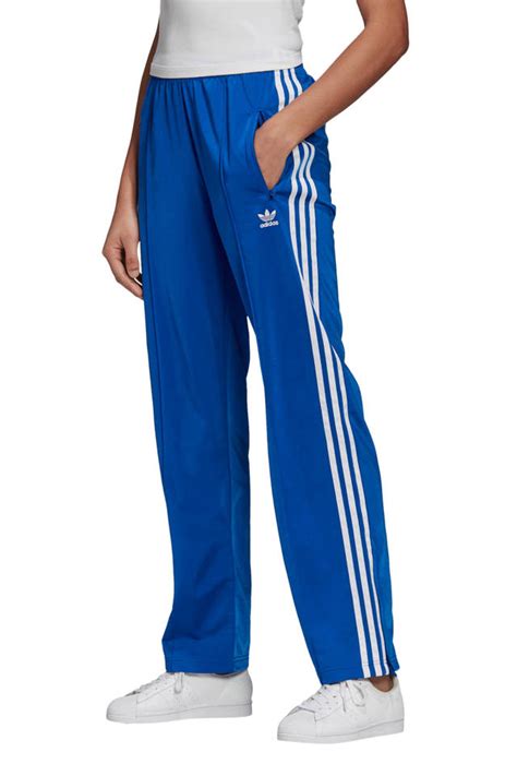 adidas blauwe broek dames|Adidas trainers broek.